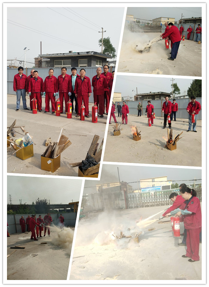 濟南德瑪電氣有限公司，夏季消防演習(xí)進行中~~~~